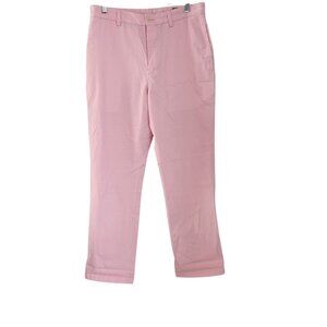 Vineyard Vines Pants Mens 30x32 Pink Chino Breaker Pant Straight Leg‎ Preppy NEW